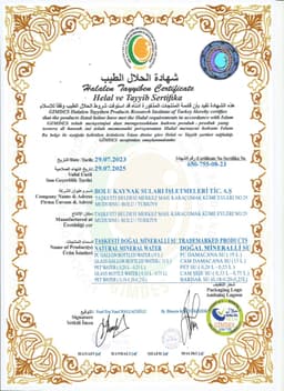 TAŞKESTİ DOĞAL MİNERALLİ SU